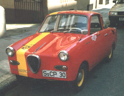 Goggo Coupé TS 300 in Rot, Baujahr 1967