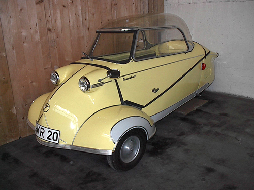 Messerschmitt Kabinenroller in Elfenbein